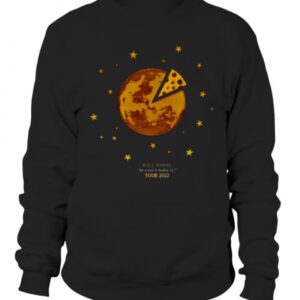 Official Will Wood In Case I Make It Leftover Tour Sweatshirt Black